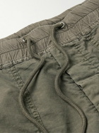 James Perse - Straight-Leg Cotton-Ripstop Drawstring Shorts - Green