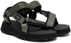 Suicoke Green & Black DEPA-2TRab Sandals
