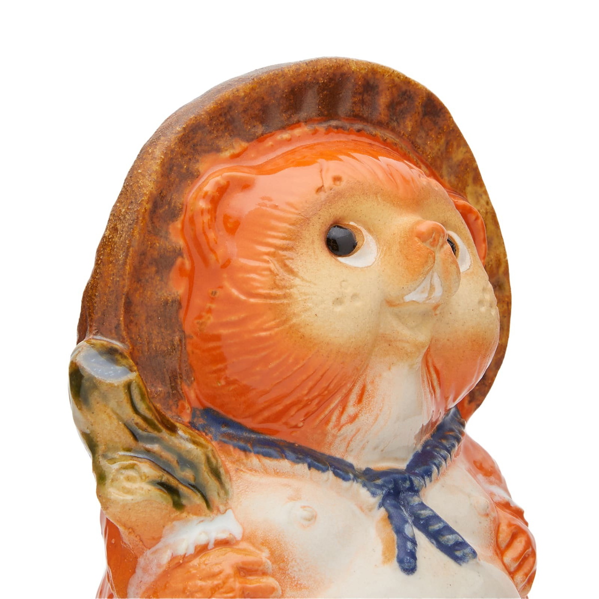 BEAMS JAPAN Fortune Raccoon Dog - Small in Orange