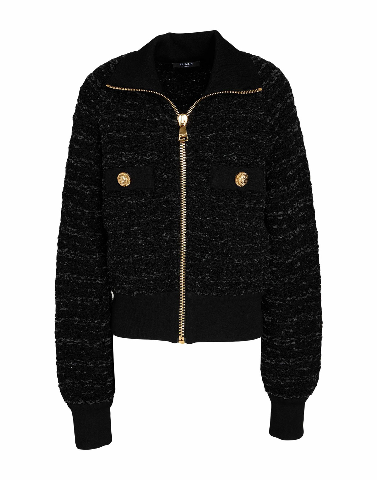 Balmain Womens Jacket in Black