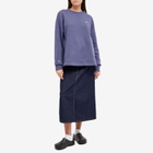 Champion Women's x Beams Boy Crew Sweat in Blue