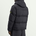 Stone Island Men's Matt Ripstop Cordura Down Jacket in Black
