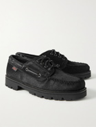 G.H. Bass & Co. - Calf Hair Boat Shoes - Black