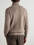Stòffa - Cashmere Rollneck Sweater - Brown