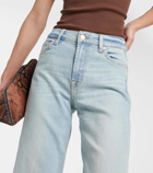 7 For All Mankind Lotta high-rise wide-leg jeans