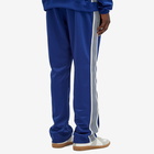 Needles Men's Poly Smooth Narrow Track Pants in Royal