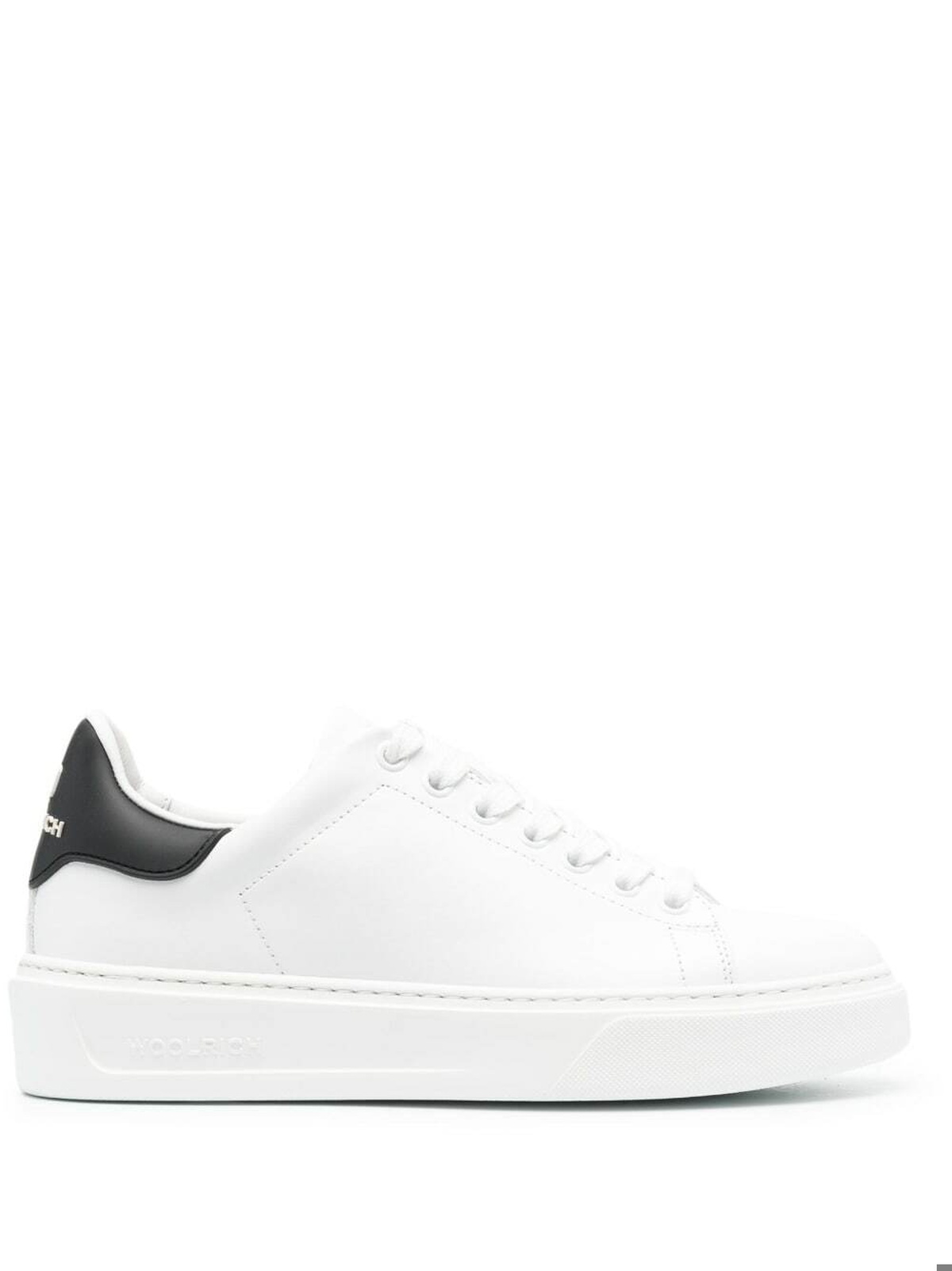 WOOLRICH - Leather Classic Court Sneakers Woolrich
