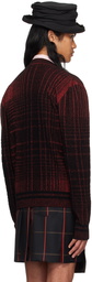 Vivienne Westwood Red & Black Check Cardigan