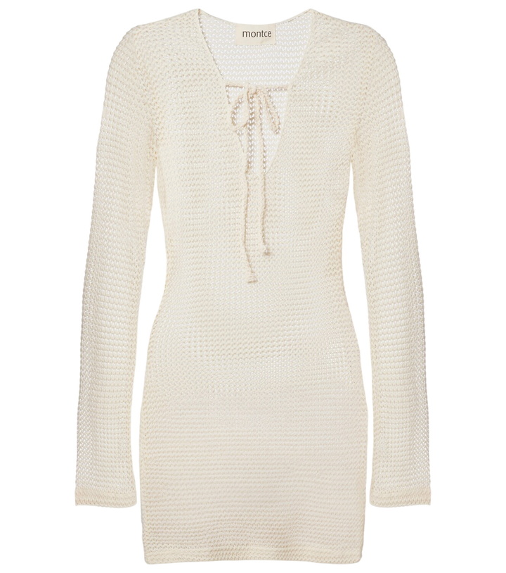 Photo: Montce Sophia crochet minidress