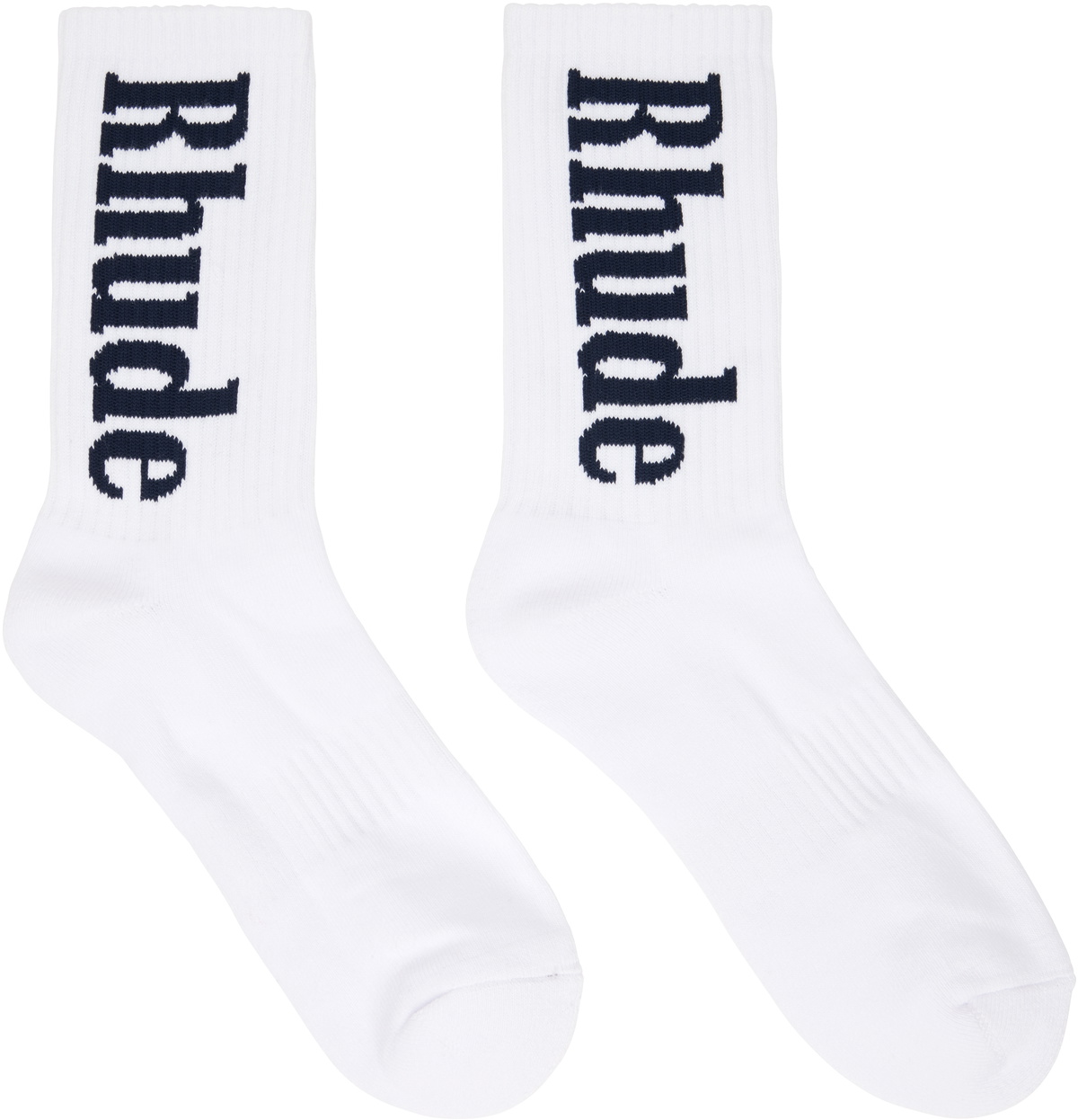 Rhude Champions Logo Sock Socks 300046369blk main image 1