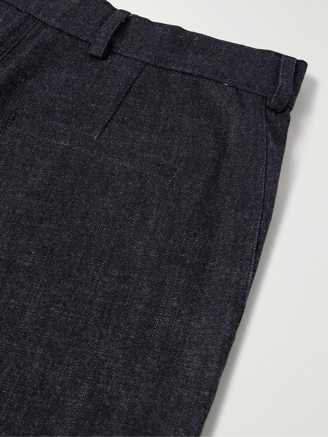 De Bonne Facture - Balloon Straight-Leg Denim Trousers - Blue