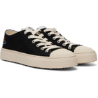 Vivienne Westwood Black Low Top Plimsoll Sneakers