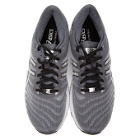 Asics Grey and Silver Gel-Nimbus 22 Platinum Sneakers