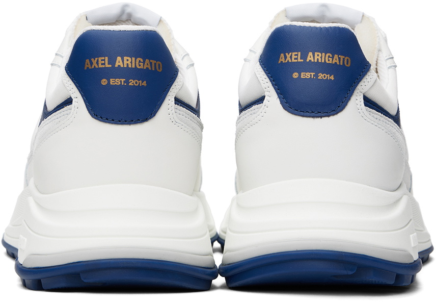 Axel Arigato White & Navy Rush Sneakers Axel Arigato