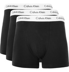 Calvin Klein Underwear - Three-Pack Stretch-Cotton Boxer Briefs - Men - Black