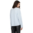 Loulou de Saison Blue ANTON LDS Cashmere Sweater