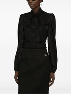 Dolce & Gabbana DG-Jacquard Silk Shirt
