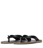 Jil Sander - Leather thong sandals