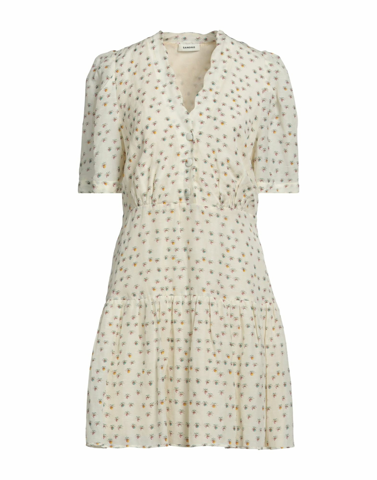 Sandro Womens Mini dress Ivory