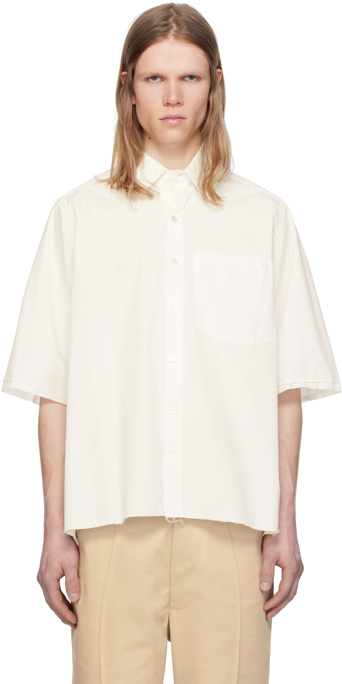 Camiel Fortgens Off-White Boxy Shirt