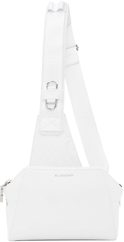 Photo: Givenchy White Antigona U Crossbody Bag