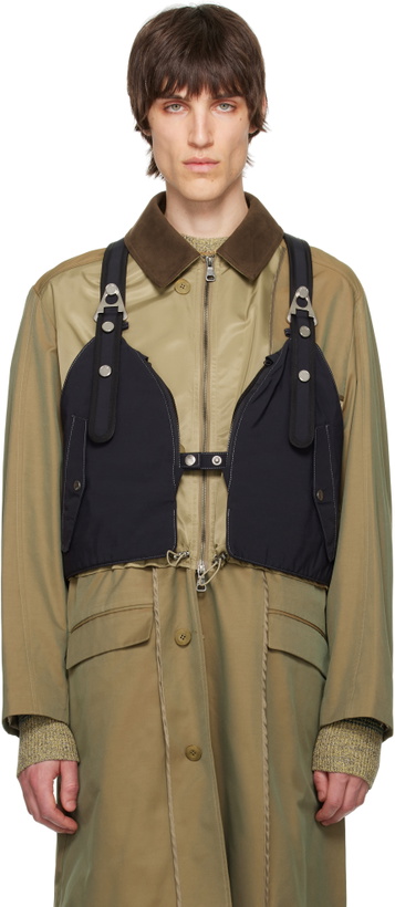 Photo: Andersson Bell Black Triangolo Vest Backpack