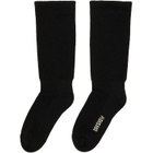 Rick Owens DRKSHDW Black 'Tower' Socks