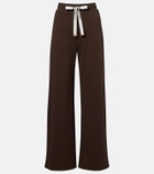 'S Max Mara Bali cotton-blend wide-leg sweatpants