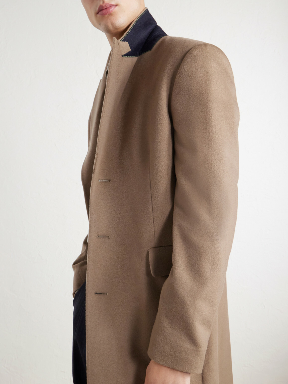 Paul Smith - Wool and Cashmere-Blend Coat - Neutrals