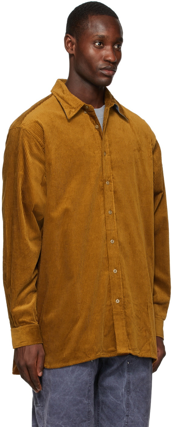 Acne Studios Brown Corduroy Shirt Acne Studios