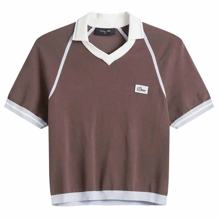 Photo: Dime Women's Knitted Jersey in Brown