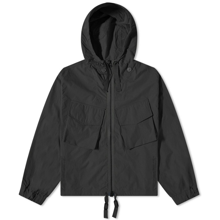 Photo: FrizmWORKS Men's Smock Hooded Parka Jacket in Black
