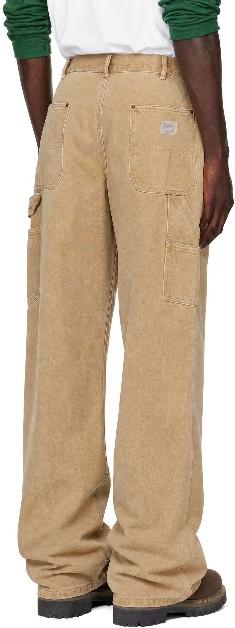 Polo Ralph Lauren Beige Double Knee Canvas Trousers