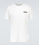 Berluti T-shirt with leather detail