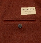 Purdey - Teba Unstructured Cashmere Blazer - Burgundy