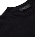 rag & bone - Intarsia Cotton and Cashmere-Blend Sweater - Black