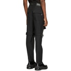 We11done Black Pocket Trousers
