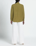 Massimo Alba Womens Shirt Military in Green