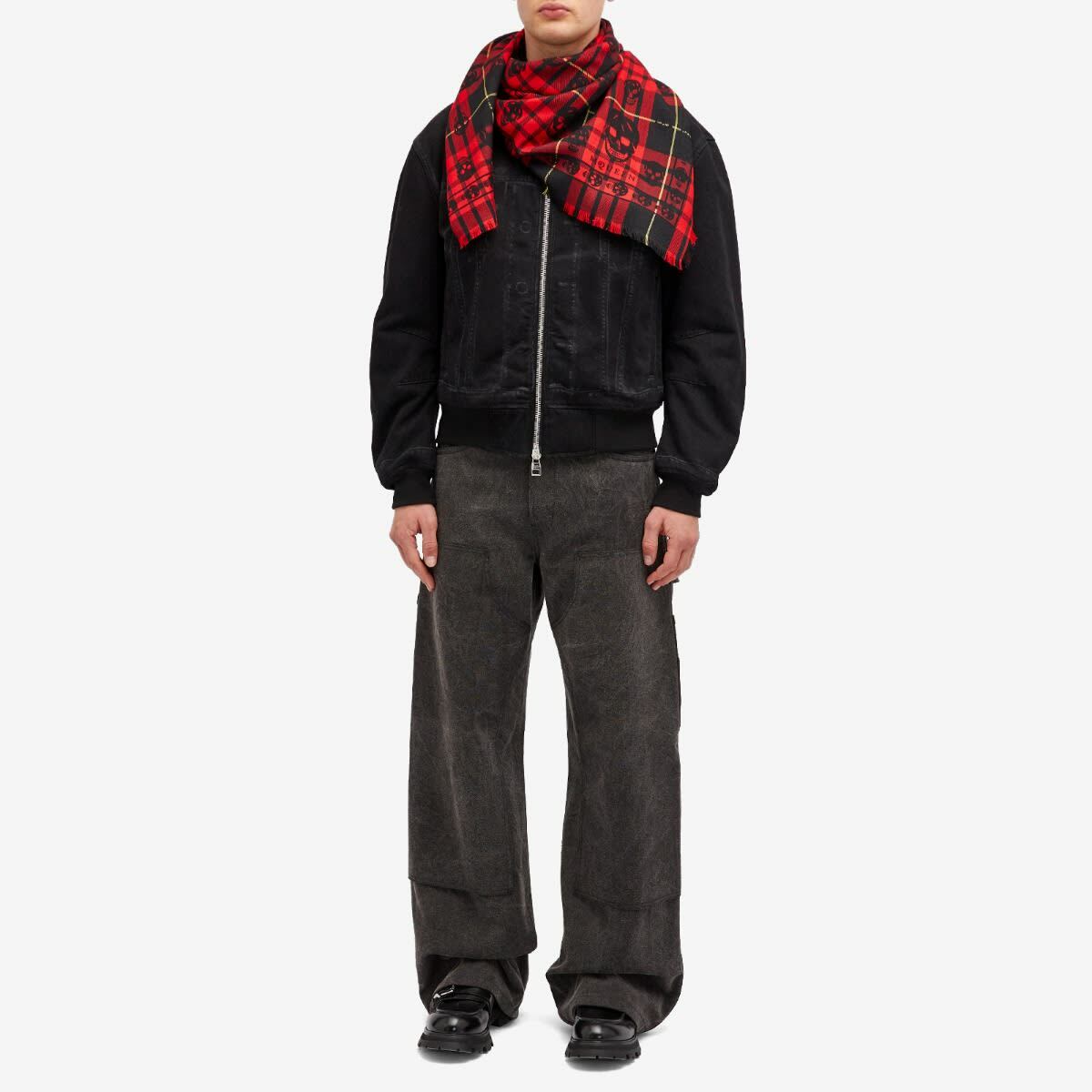 Alexander Mcqueen - Man - Black - Scarf