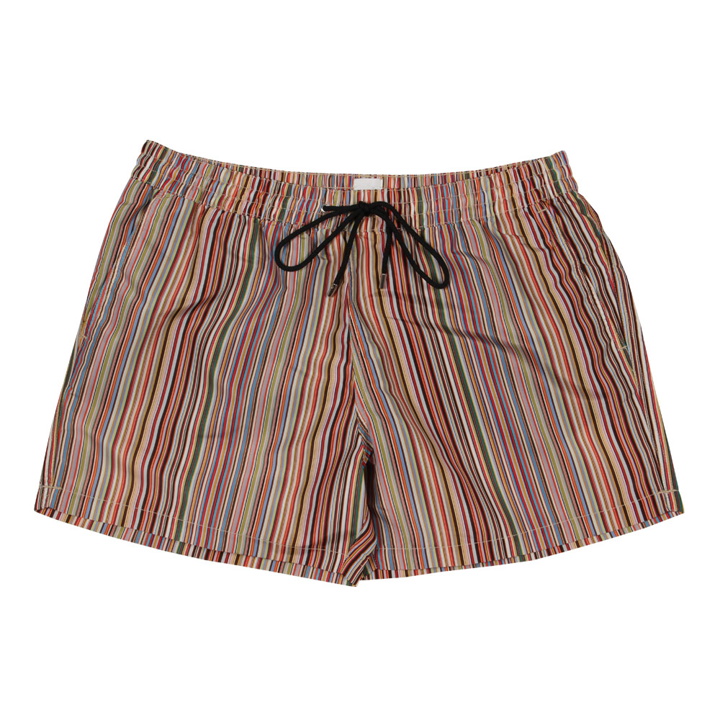 Photo: Multi Stripe Swim Shorts - Multi