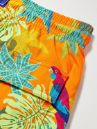 Vilebrequin - Moorise Printed Mid-Length Swim Shorts - Orange