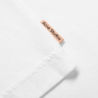 Acne Studios Men's Esco Long Pink Label T-Shirt in Optic White