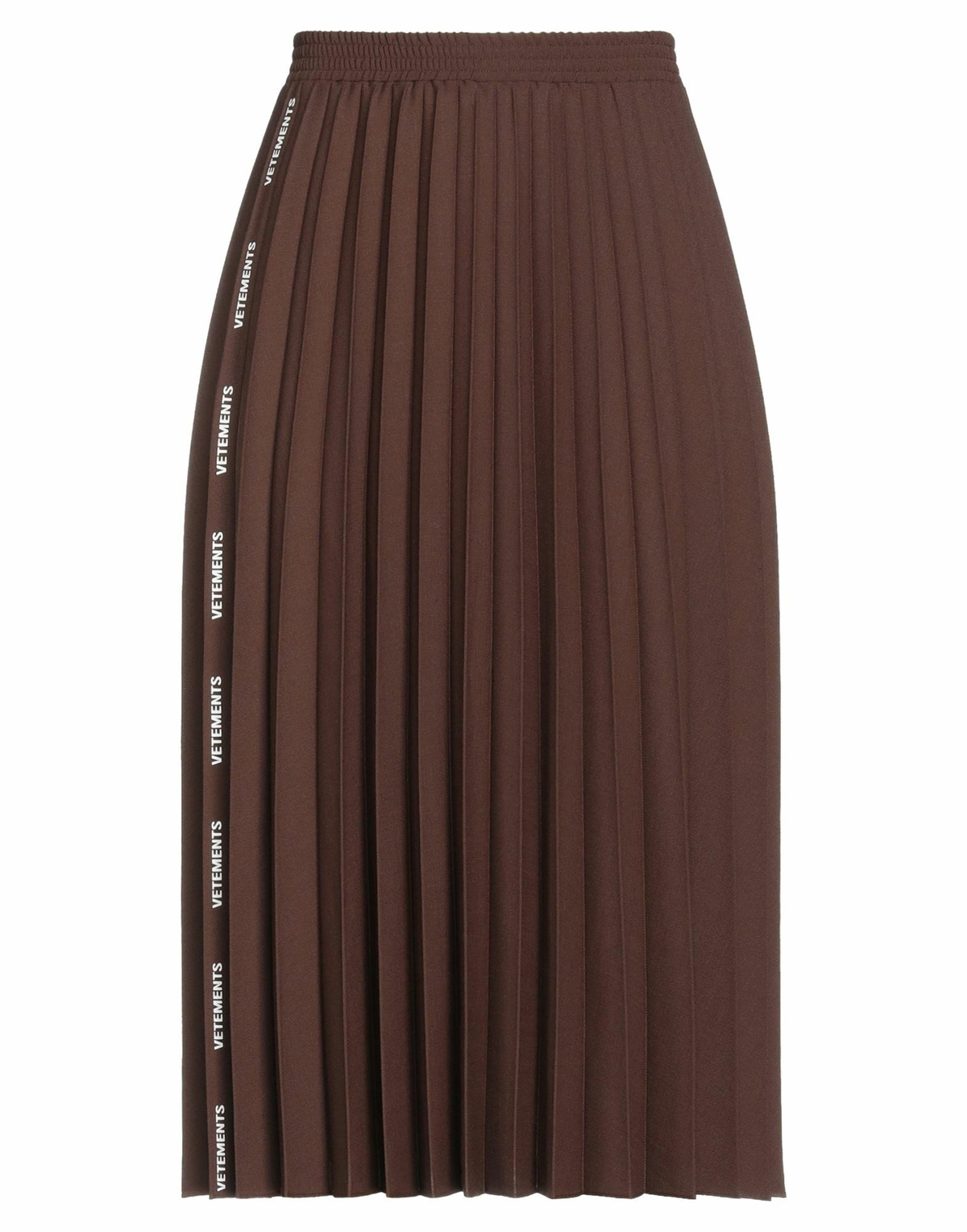 Vetements Womens Midi skirt in Brown