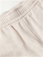 Burberry - Tapered Logo-Embellished Cotton and Cashmere-Blend Jersey Sweatpants - Neutrals