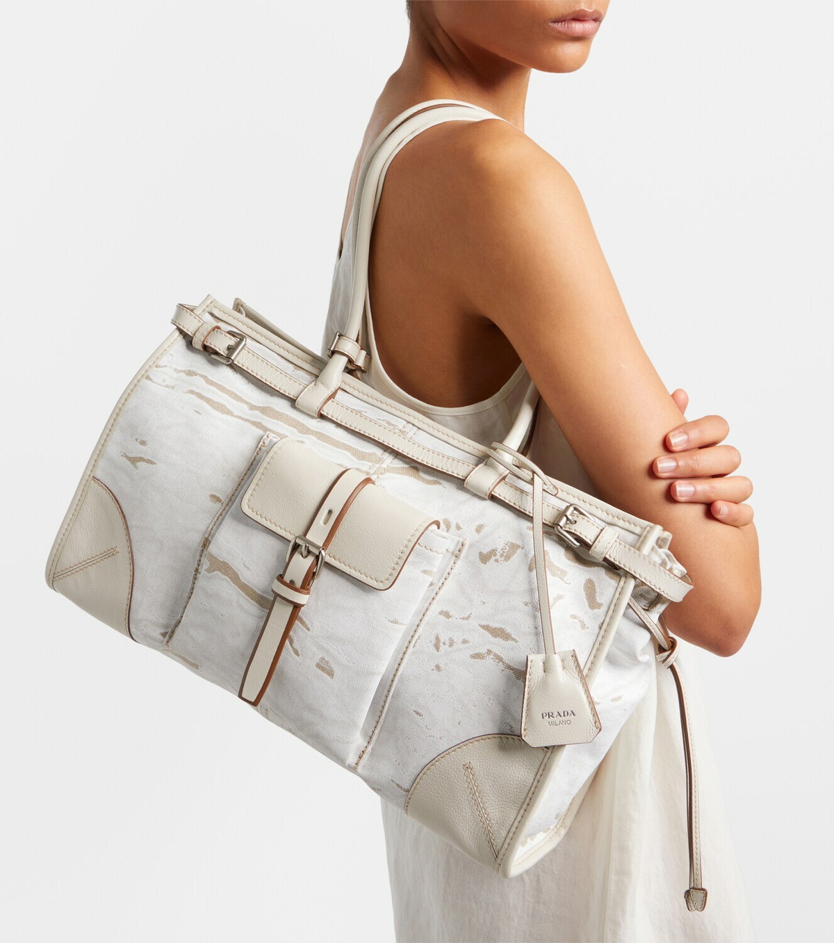 Prada Prada Bonnie Large top-handle bag