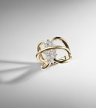 Yeprem Golden Strada 18kt gold ring with diamonds