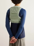 Satisfy - Logo-Print Appliqued Justice™ Cordura® Hydration Vest, 5L - Green