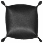 Hender Scheme Leather Tray - Small in Black 