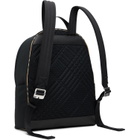 Burberry Black Check Trim Backpack
