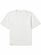 Lady White Co - Athens Cotton-Jersey T-Shirt - White